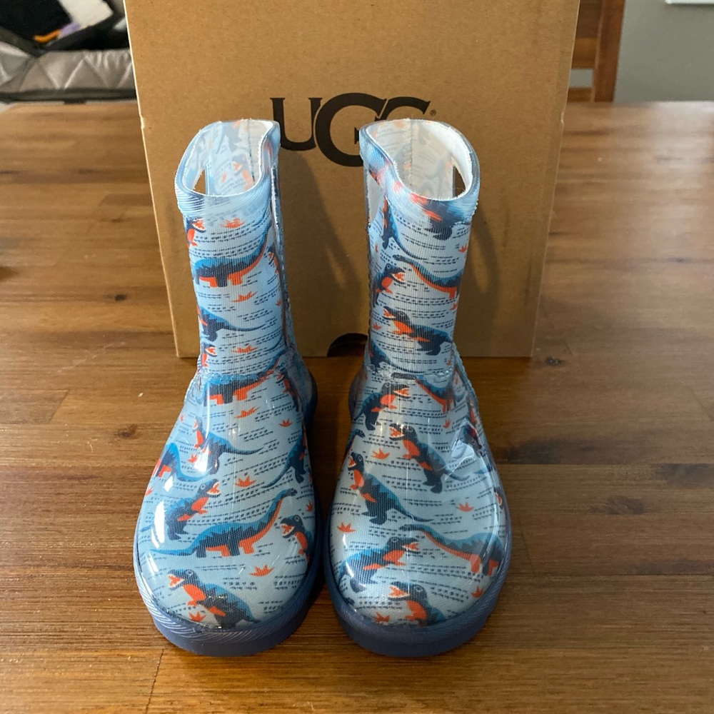 UGG Rain Boots Dino Rahjee 8 Toddler